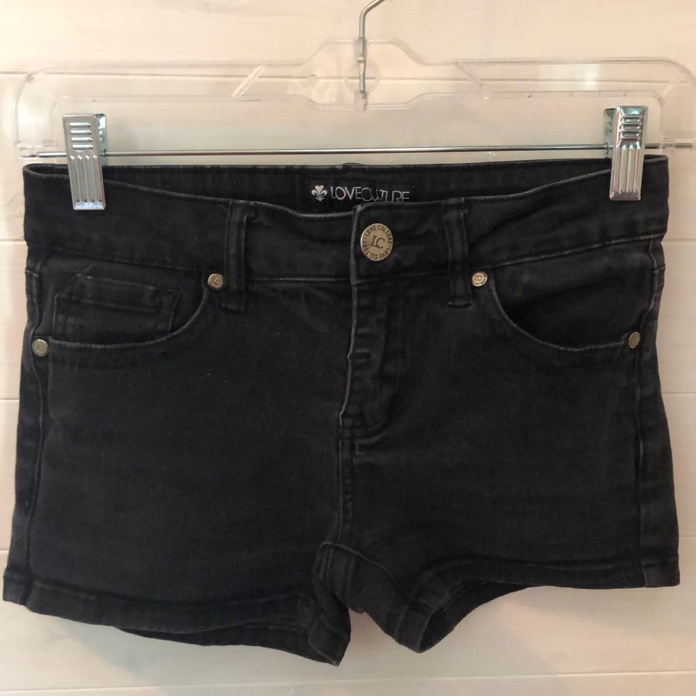 Love culture black/charcoal shorts